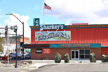 Sharkeys Casino is open for business!

#DiscoverDowntown #MainStreetGardnerville #SupportLocalBusiness #SmallTownUSA #Nevada #Gardnerville #MainStreetEvents #Minden #CarsonCity #Genoa #CarsonValleyChamber #CarsonValley #MainStreetUSA #HistoricTown #MainStreet
