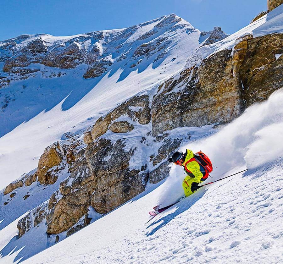 Ruby Mountain Heli Ski, Heli Ski, Heli Skiing